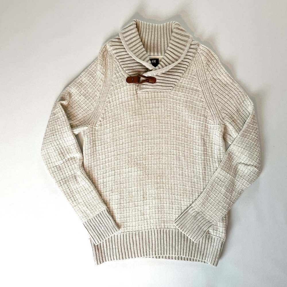 Men’s Shawl Collar Sweater